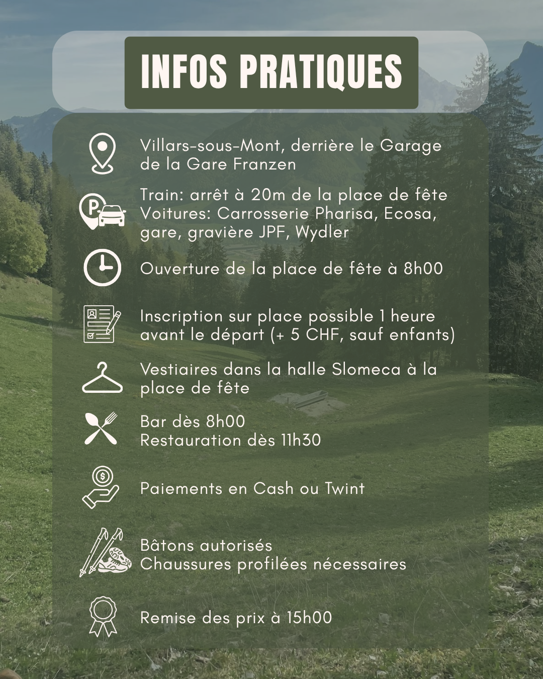 Infos pratiques